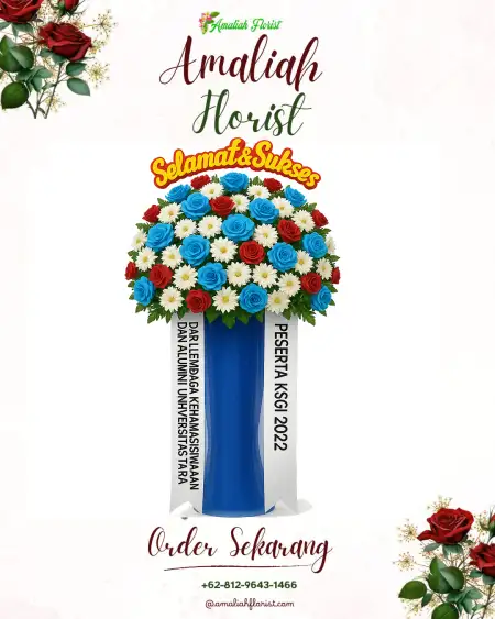 Standing Flowers Bandara Ahmad Yani Semarang